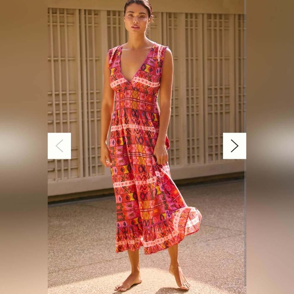 Ro's Garden Hilda Midi Dress